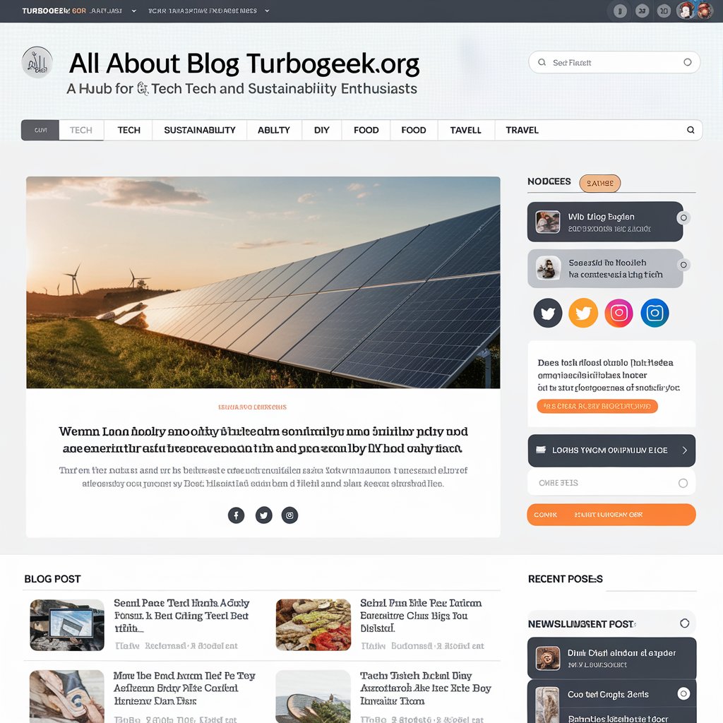 About Blog TurboGeekOrg