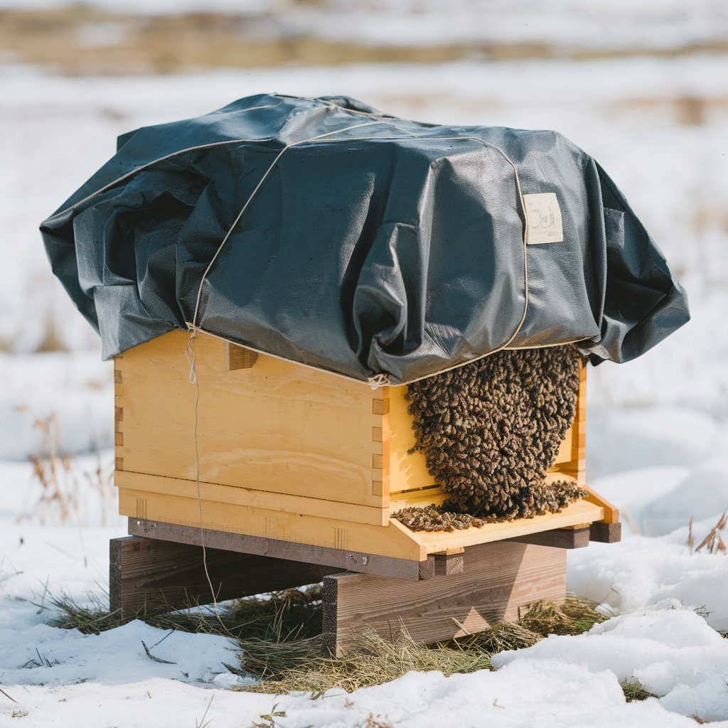 winter bee hive wraps lappes bee supply