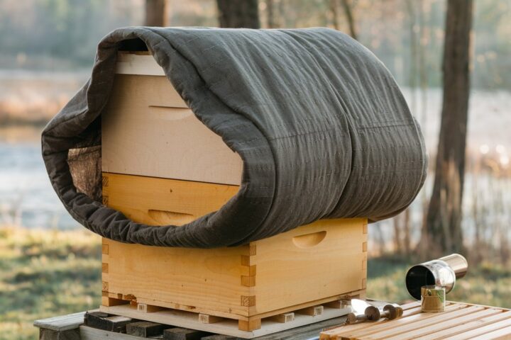 winter bee hive wraps lappes bee supply