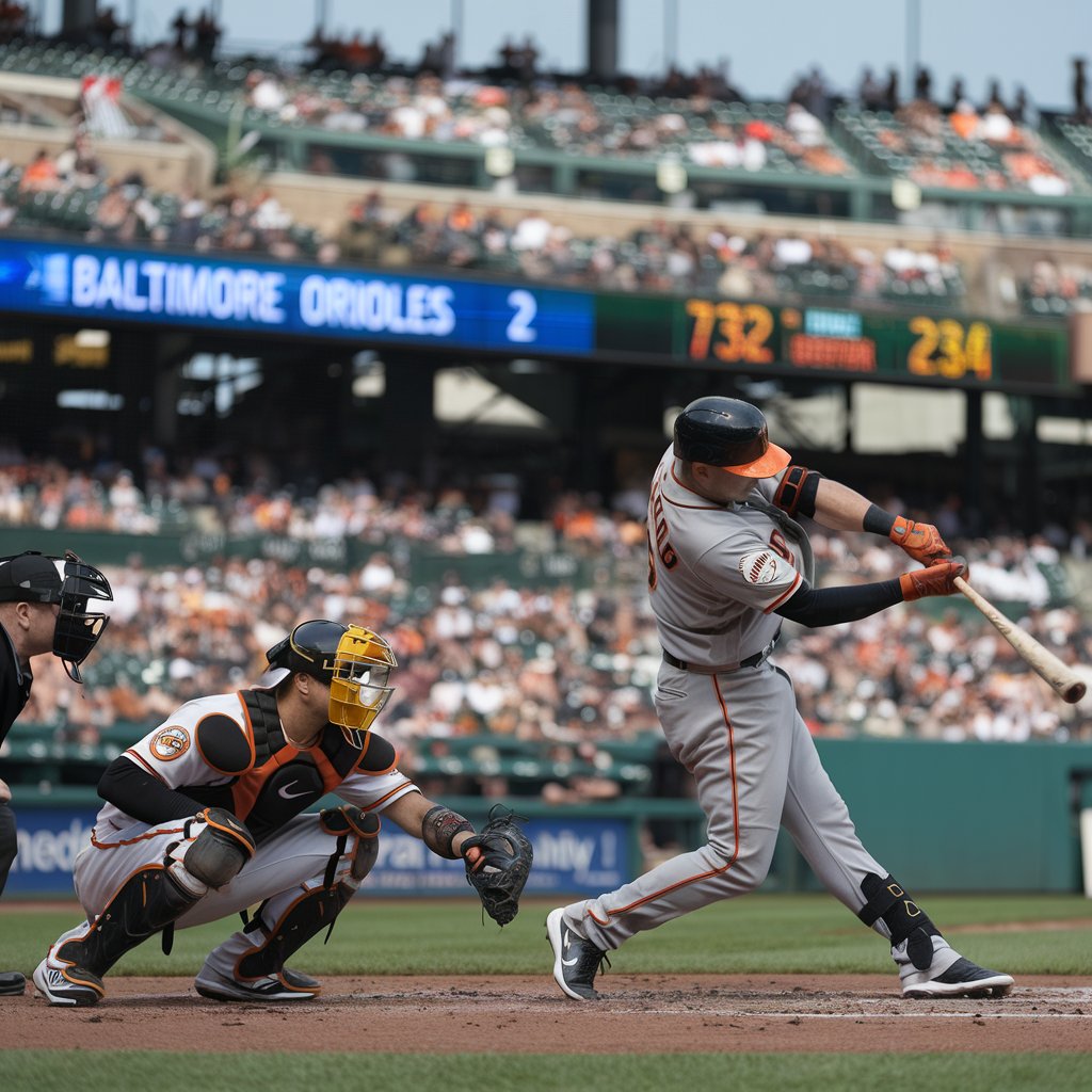 Baltimore Orioles vs San Francisco Giants Match Player Stats