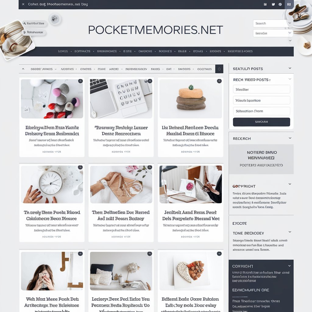 The Blog Pocketmemoriesnet Site