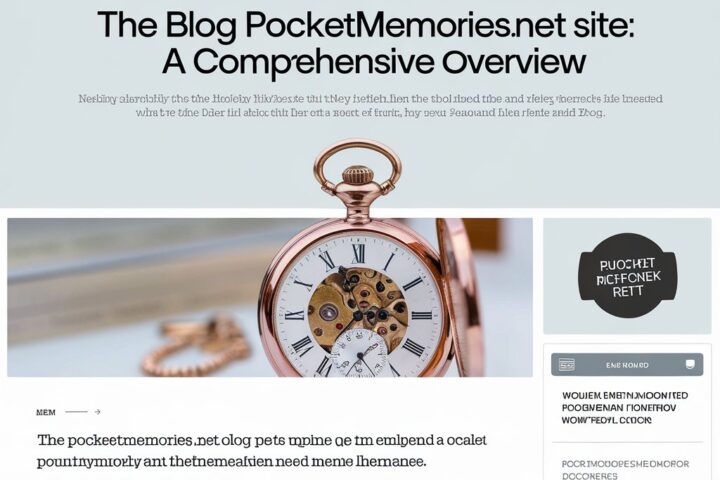 The Blog Pocketmemoriesnet Site